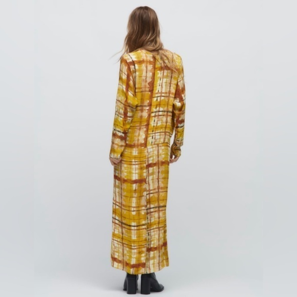 ZARA PRINTED MIDI DRESS - Picture 3 of 7